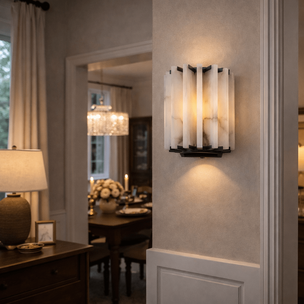 Altrix Alabaster Wall Lamp