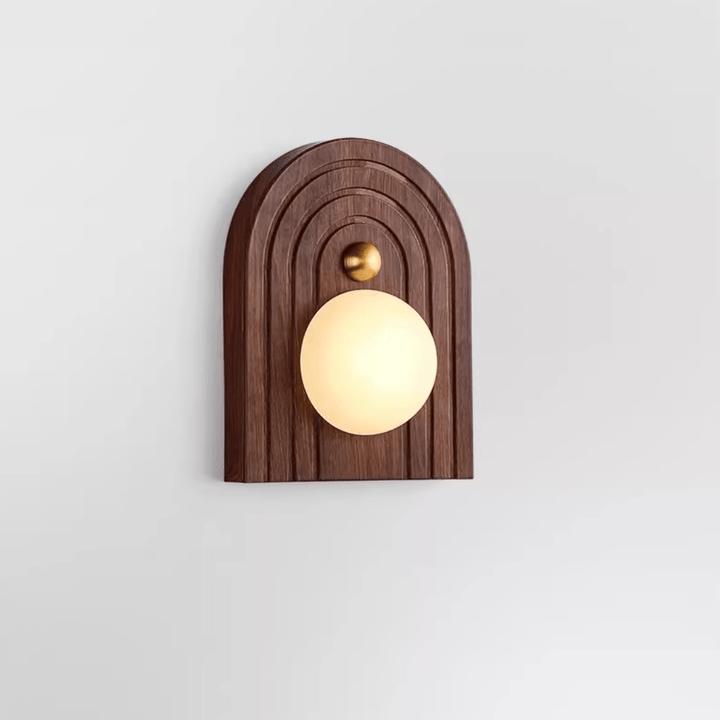 Bezel Alabaster Wall Lamp