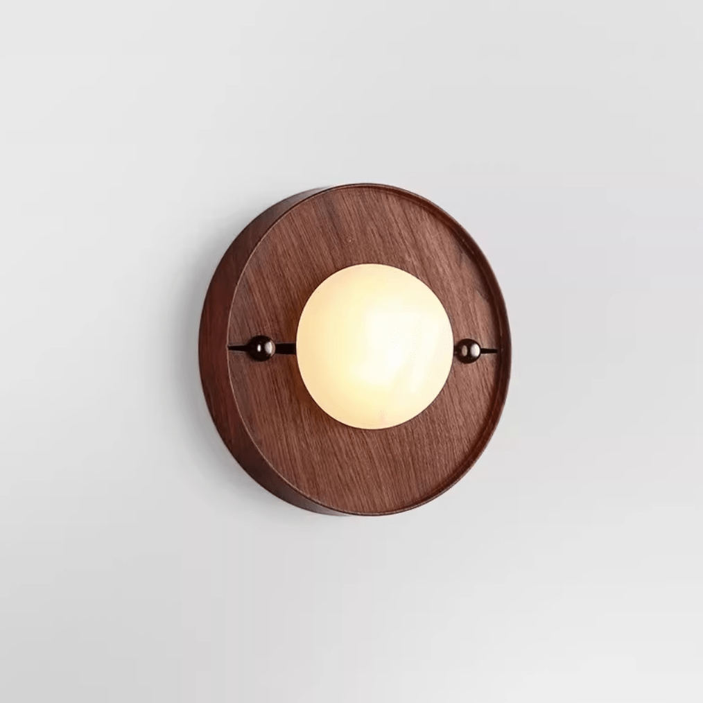 Bezel Alabaster Wall Lamp