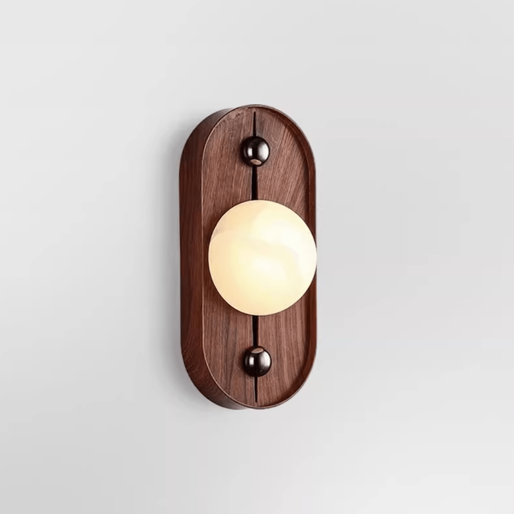 Bezel Alabaster Wall Lamp