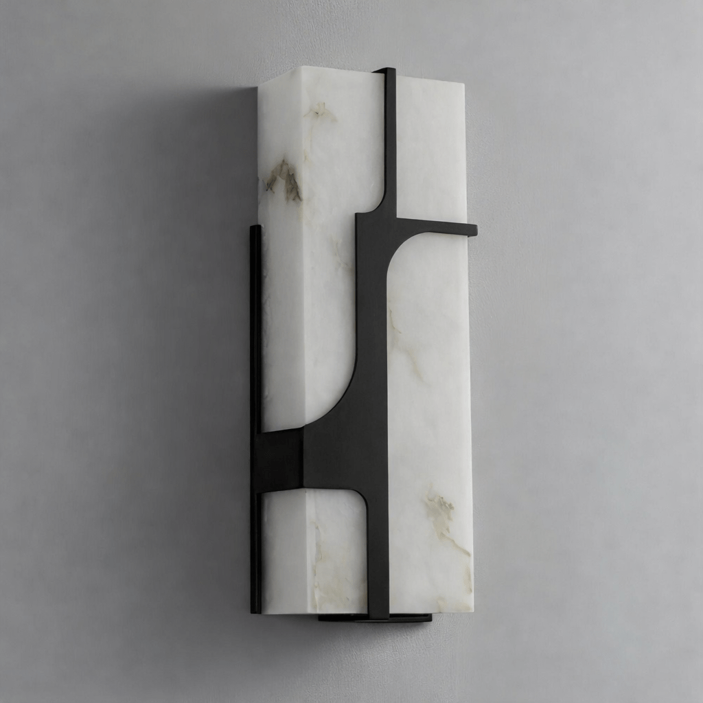 Aurevon Alabaster Wall Sconce