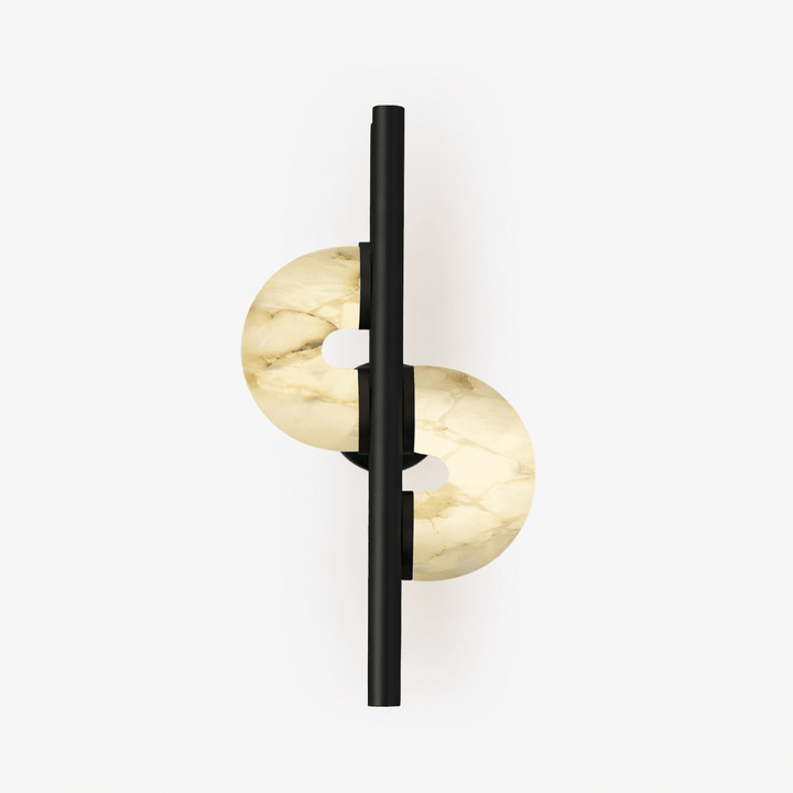 Aurelia Dual Disc Alabaster Sconce