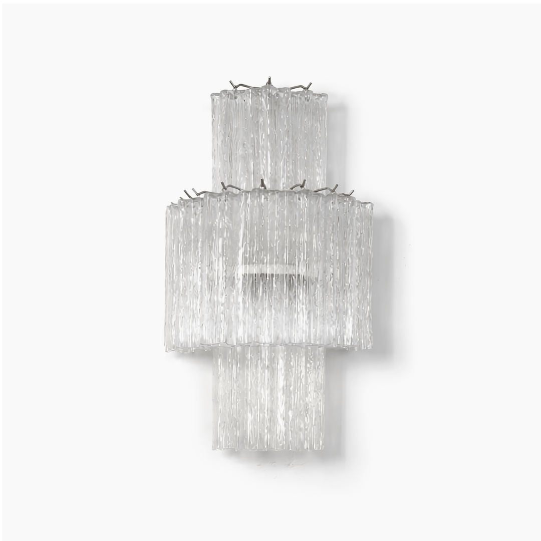 Glacier Tier Glass Wall Light