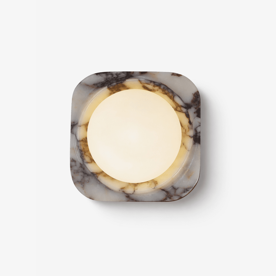Lunar Marble Wall Light