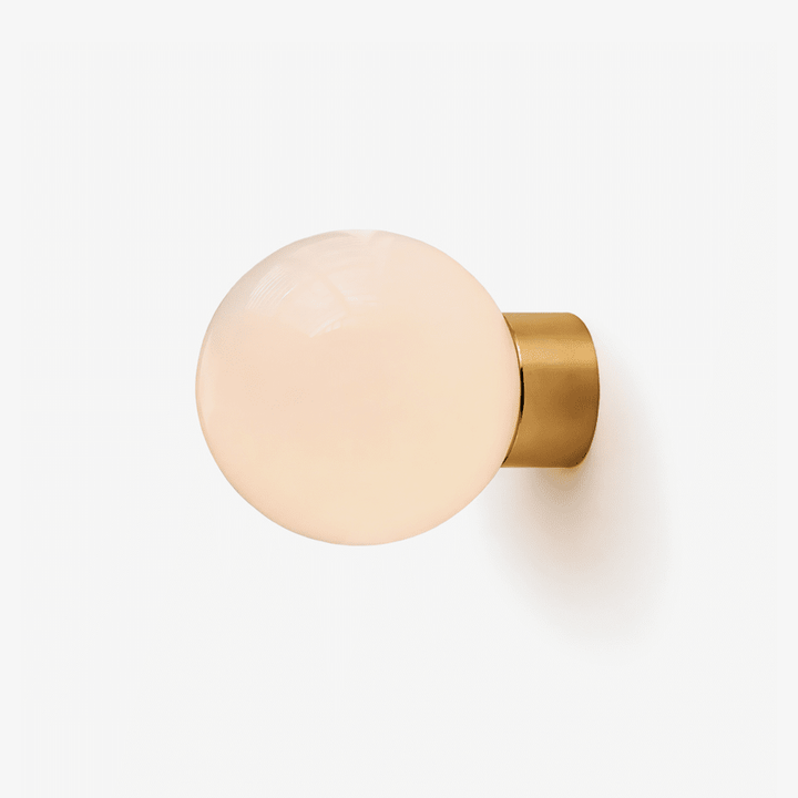 Aura Globe Glass Wall Light