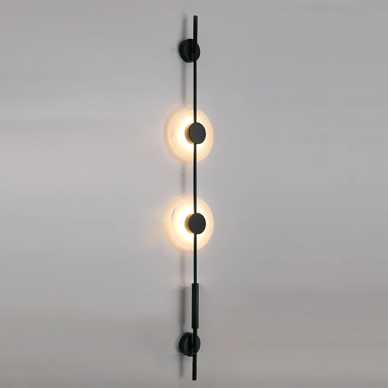 Alabaster Vertical Wall Sconce
