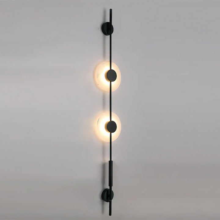 Alabaster Vertical Wall Sconce