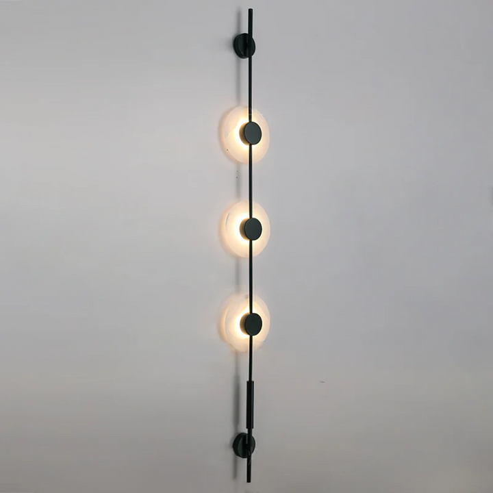Alabaster Vertical Wall Sconce