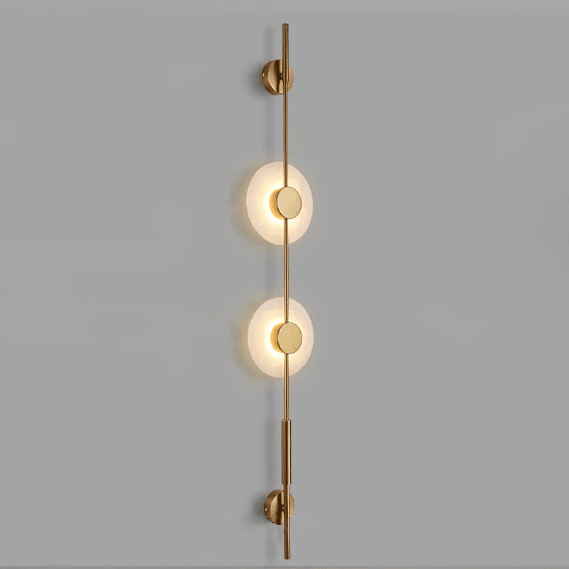 Alabaster Vertical Wall Sconce