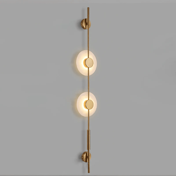 Alabaster Vertical Wall Sconce