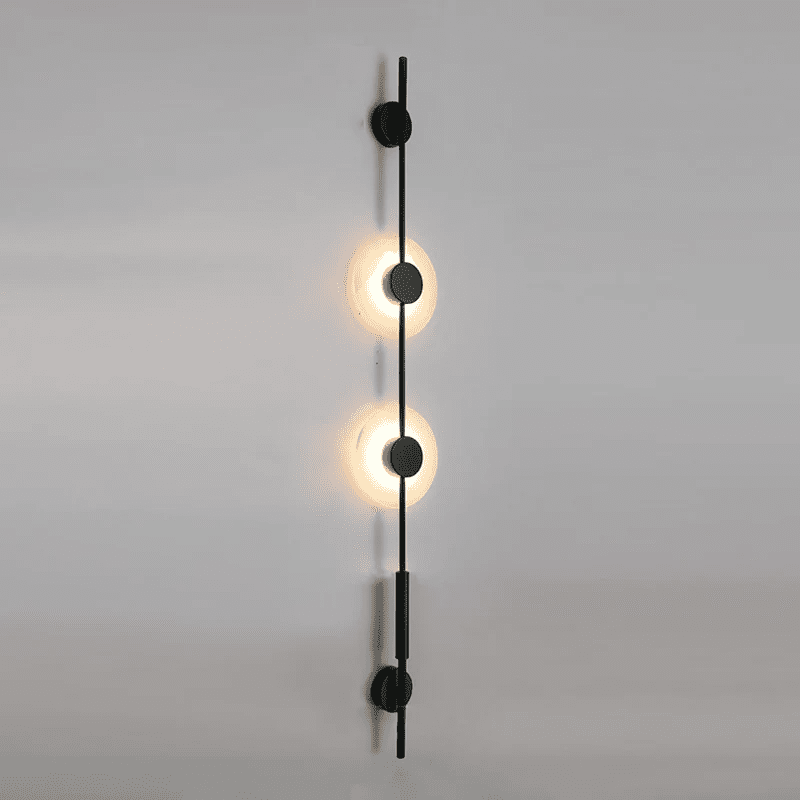 Alabaster Vertical Wall Sconce