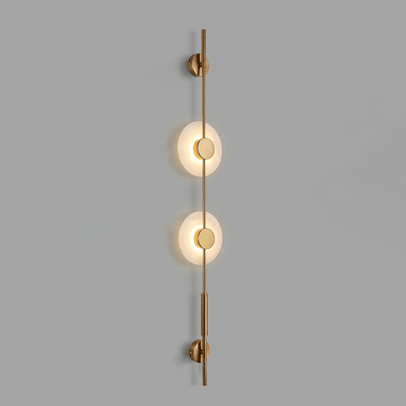Alabaster Vertical Wall Sconce