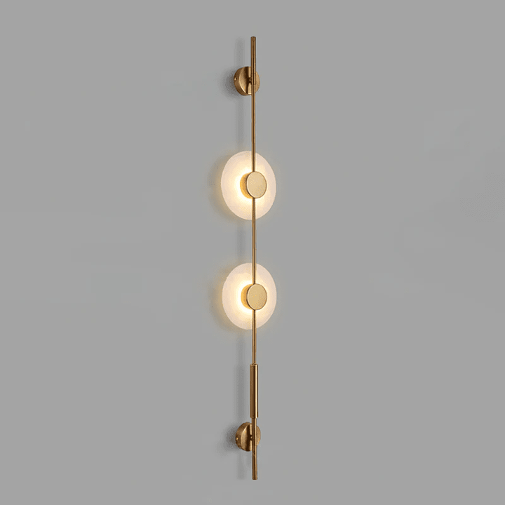 Alabaster Vertical Wall Sconce