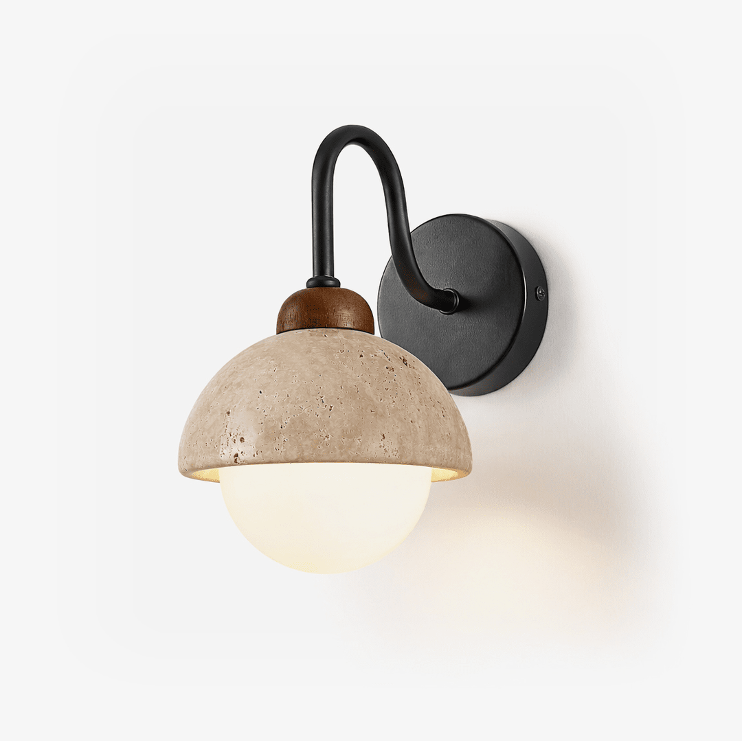 Celestia Travertine Wall Light