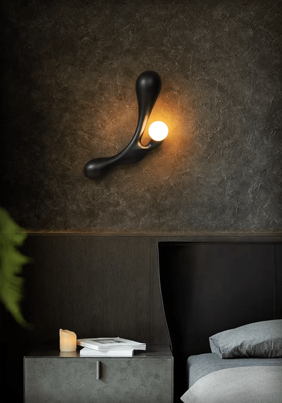 Liora Drift Wood Wall Lamp