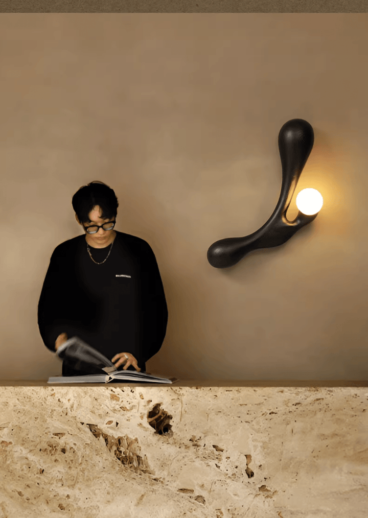 Liora Drift Wood Wall Lamp