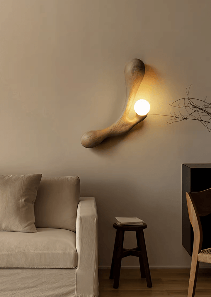 Liora Drift Wood Wall Lamp
