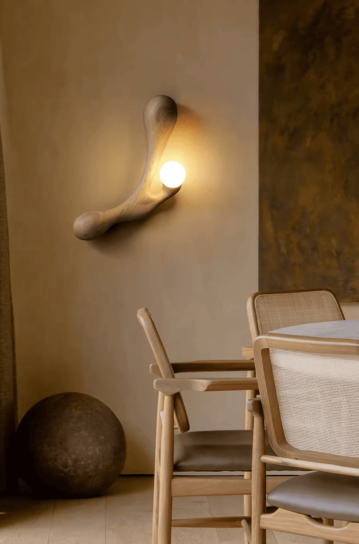 Liora Drift Wood Wall Lamp