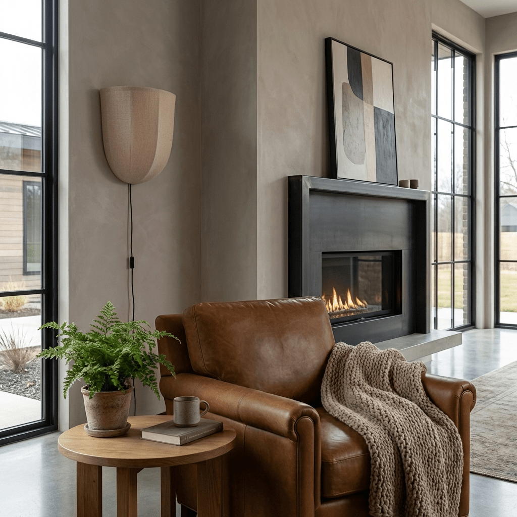 Sienna Linen Plug-in Wall Sconce