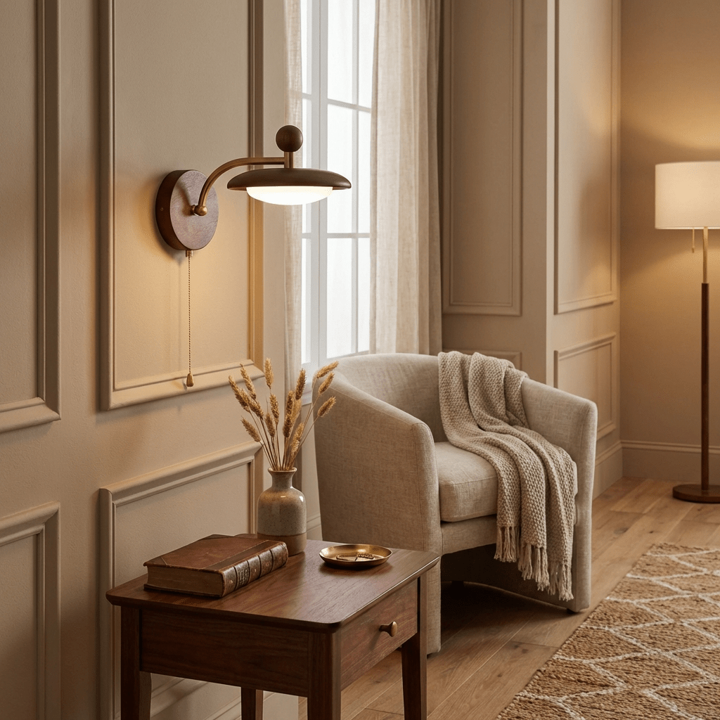 Arcwood Saucer Wall Lamp