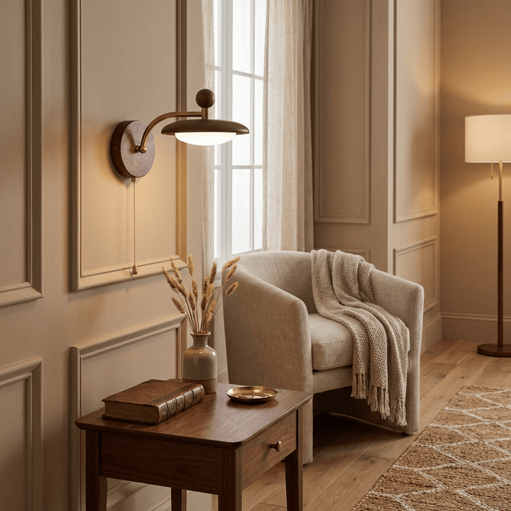 Arcwood Saucer Wall Lamp