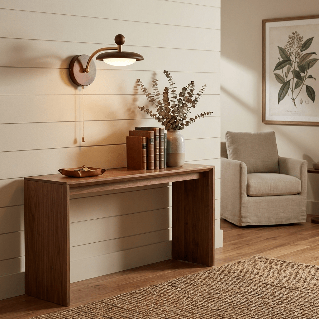 Arcwood Saucer Wall Lamp