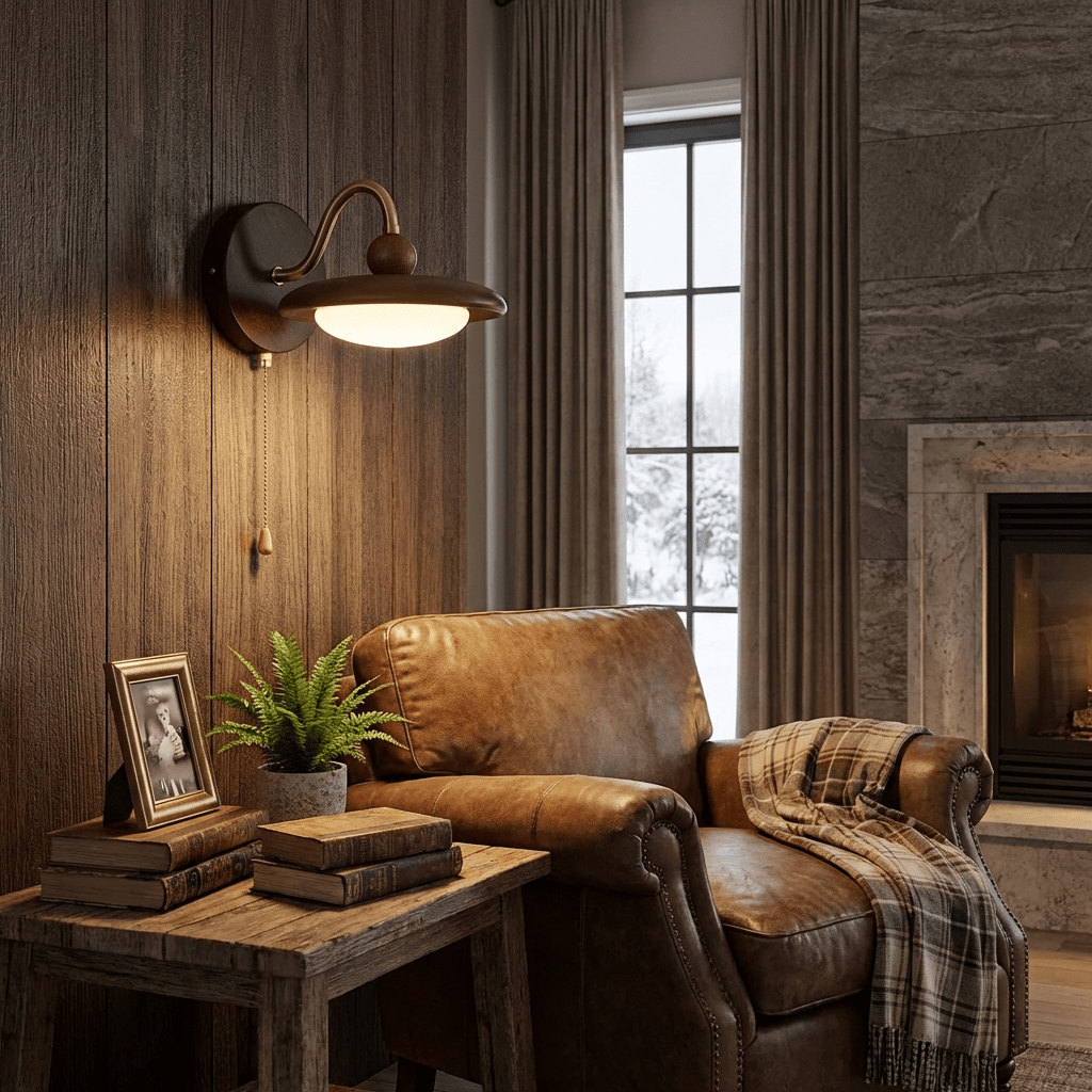 Arcwood Saucer Wall Lamp