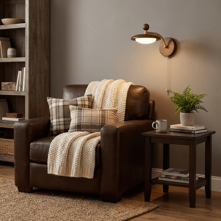 Arcwood Saucer Wall Lamp