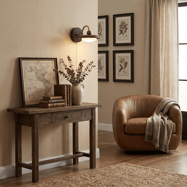 Arcwood Saucer Wall Lamp