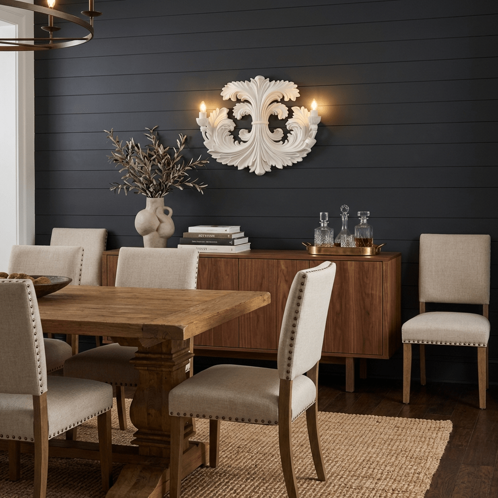Baroque Blossom Wall Sconce