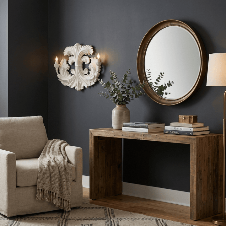 Baroque Blossom Wall Sconce