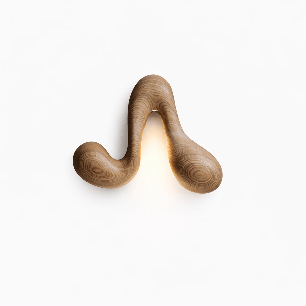 Sera Flow Wood Wall Light
