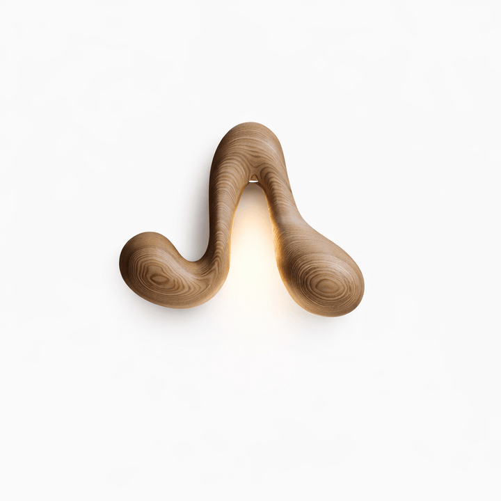 Sera Flow Wood Wall Light