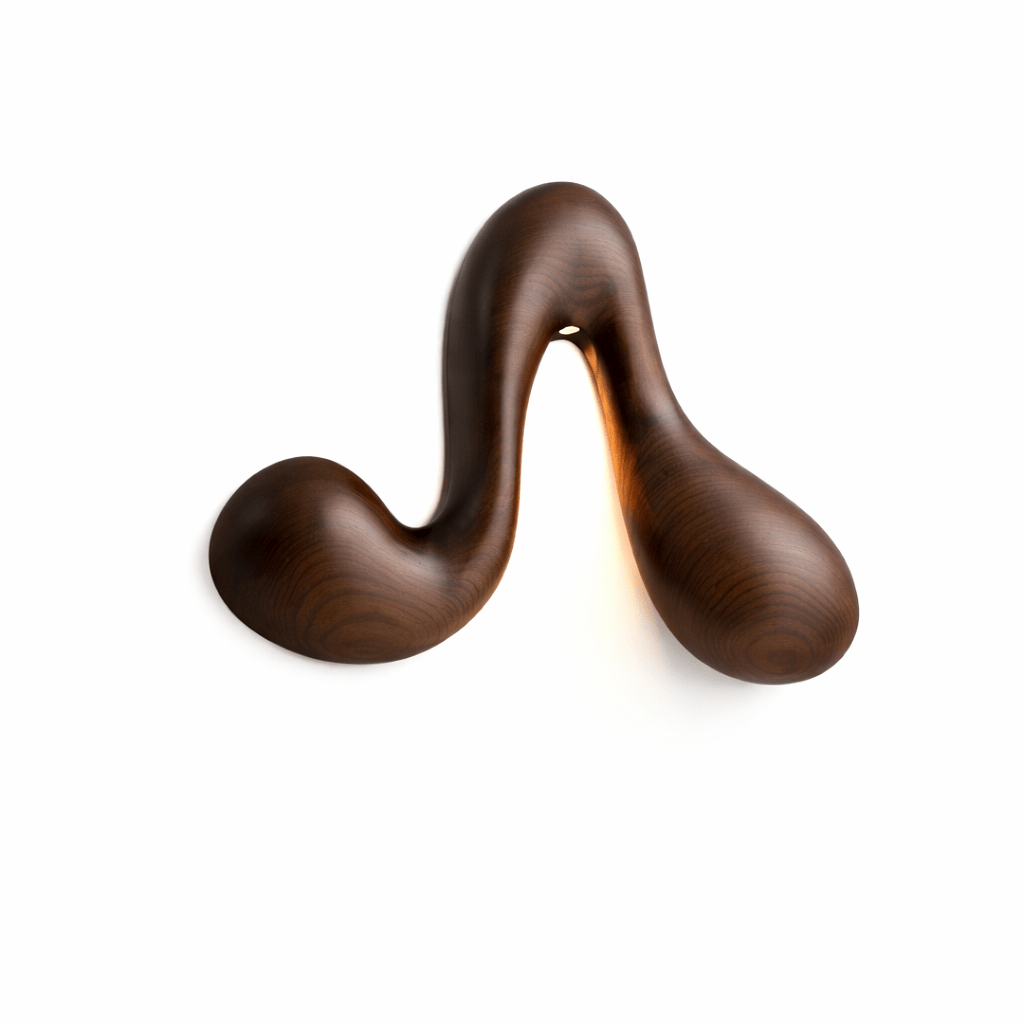 Sera Flow Wood Wall Light