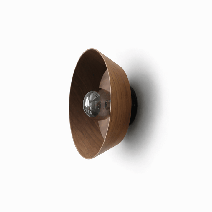 Vireo Wood Disc Wall Light