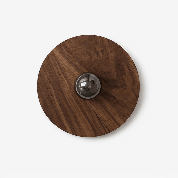 Vireo Wood Disc Wall Light
