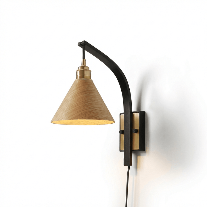 Camber Arc Plug-in Wall Sconce