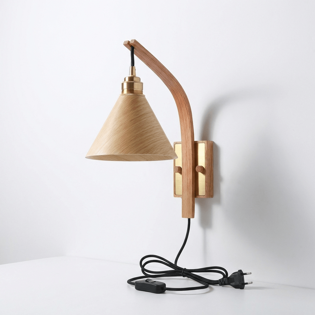 Camber Arc Plug-in Wall Sconce