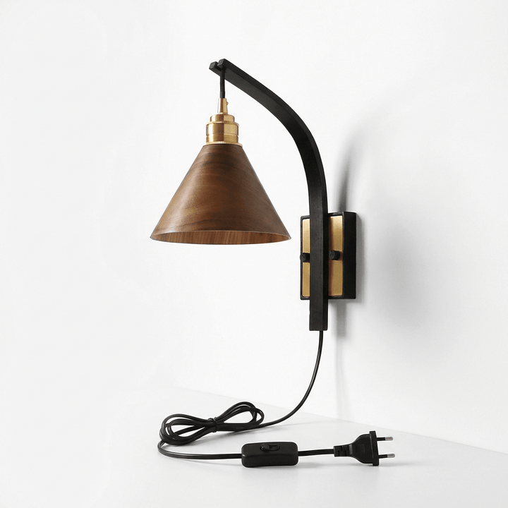 Camber Arc Plug-in Wall Sconce