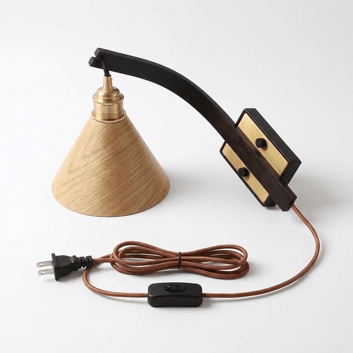 Camber Arc Plug-in Wall Sconce
