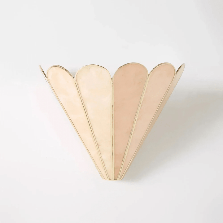 Mica Shell Petal Wall Lamp