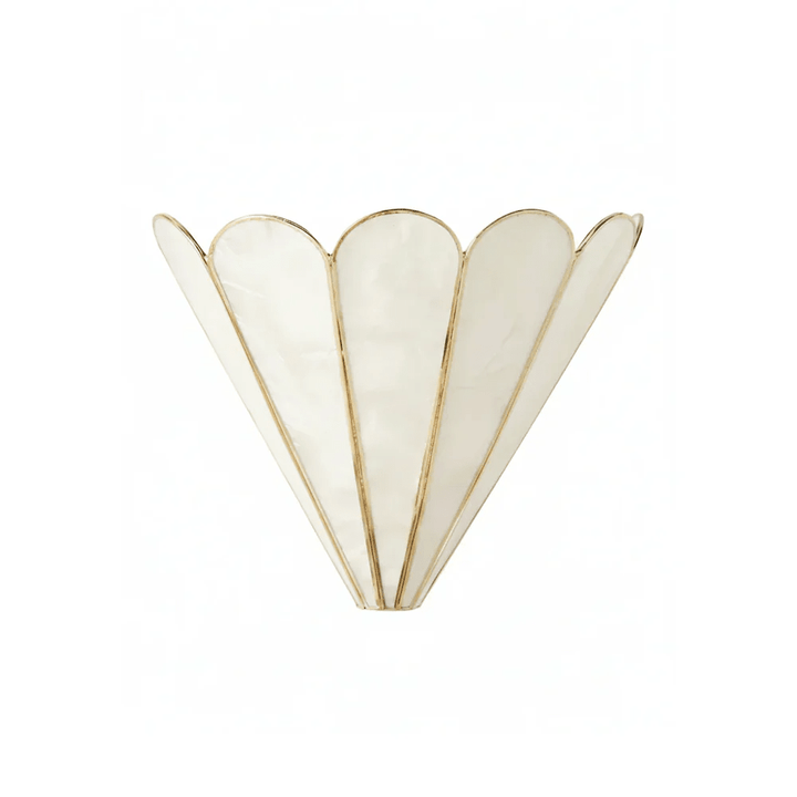 Mica Shell Petal Wall Lamp