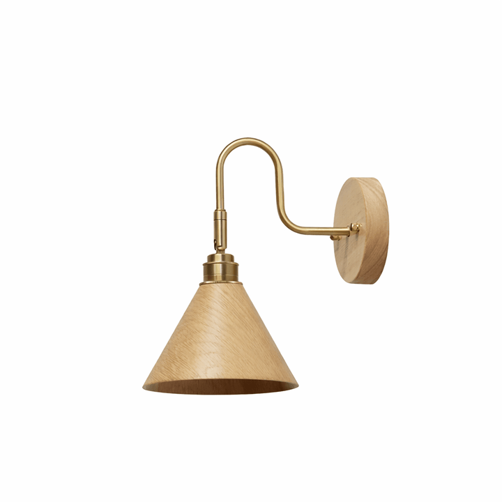 Alver Wood Wall Light