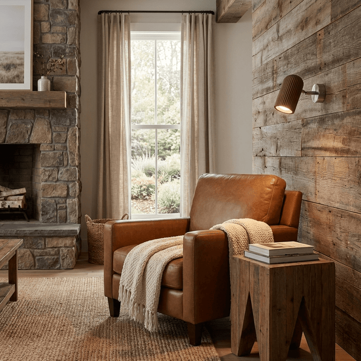 Cylra Wood Wall Light