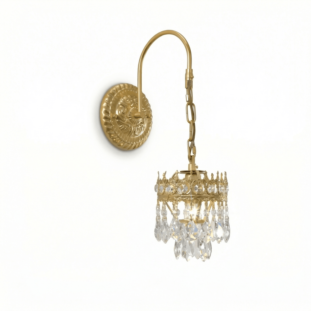 Crystal Crown Sconce