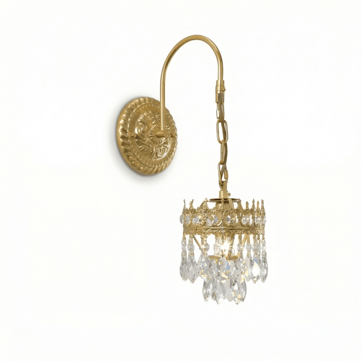 Crystal Crown Sconce