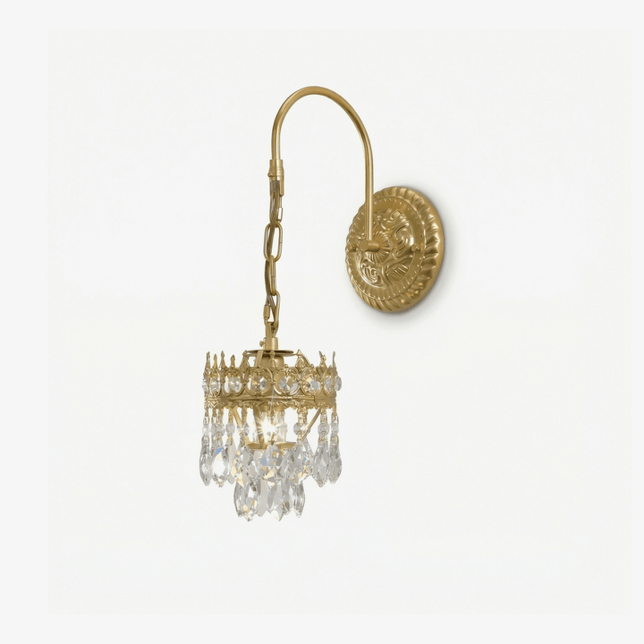 Crystal Crown Sconce