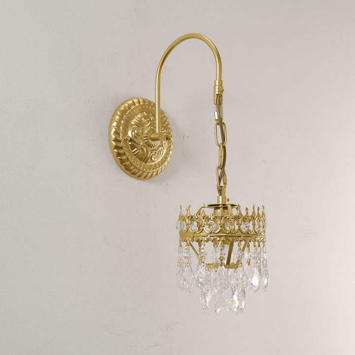 Crystal Crown Sconce
