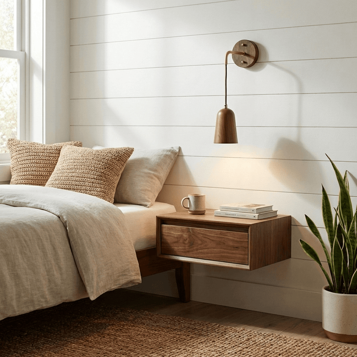Norvyn Wood Drop Wall Lamp