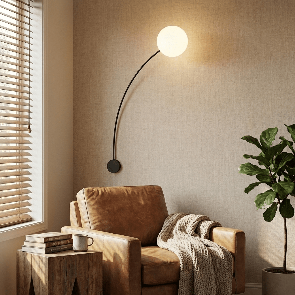 Arvella Arc Wall Lamp